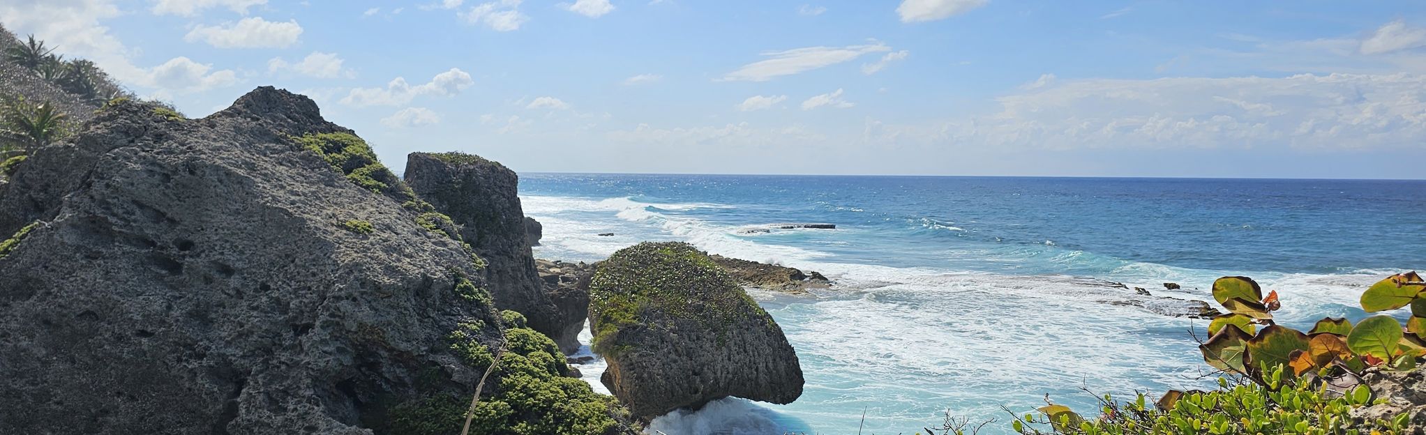 Survivor Beach Sea Caves to Survival Beach and Martinica Beach, West ...