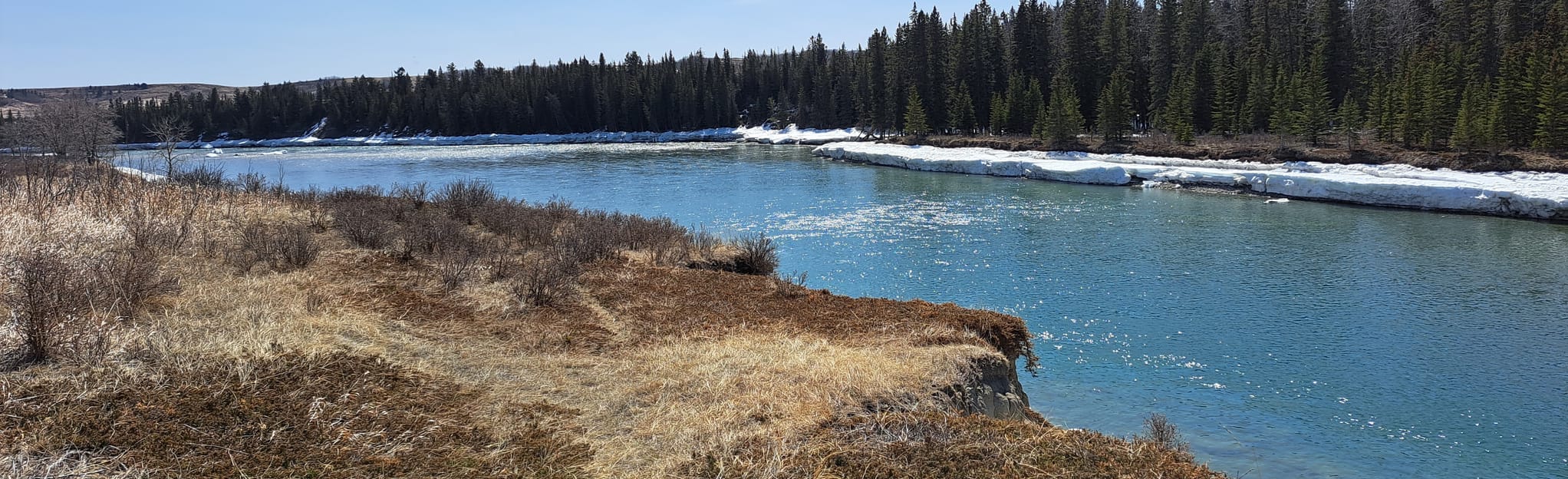 Bow River Paddle Cochrane to Baker Park 6 Reviews, Map Alberta