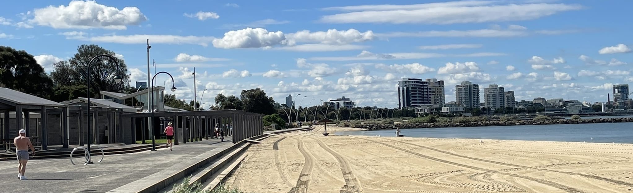 Port Melbourne Sandridge Lookout Walk, 5 Fotos Victoria, Australia