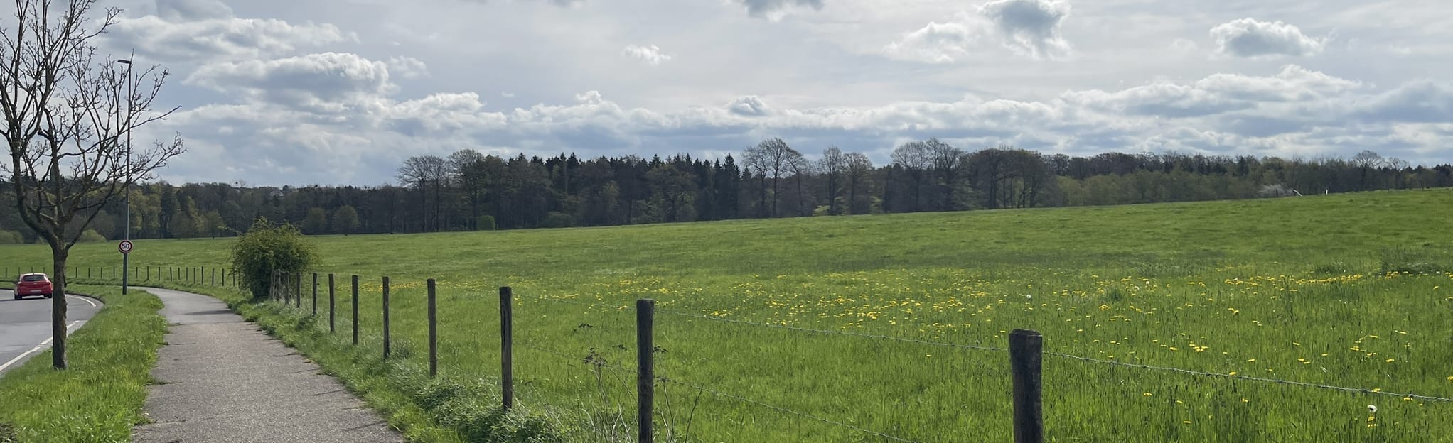 MTB-Tour: Würselen - Dreiländerpunkt, North Rhine-Westphalia, Germany ...