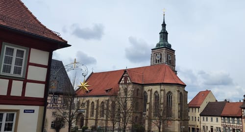Unfindener Waldrunde über Königsberg in Bayern