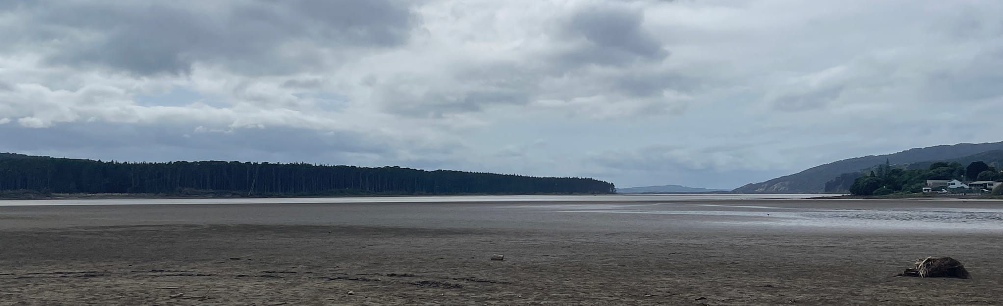 Waikato River Mouth Beach Walk 5 foto's Waikato, NieuwZeeland