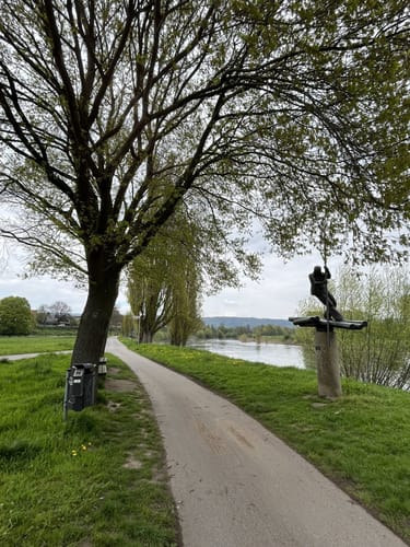 Entlang der Werre bei Bad Oeynhausen