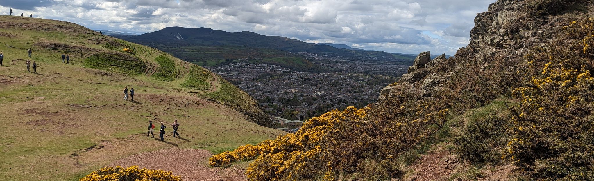 Arthur's Seat, Crow Hill and The Nether Hill, via Queen's Drive: 1 507 ...