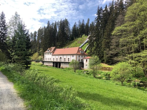 Königsmühle durch das Egertal bei Neuhaus