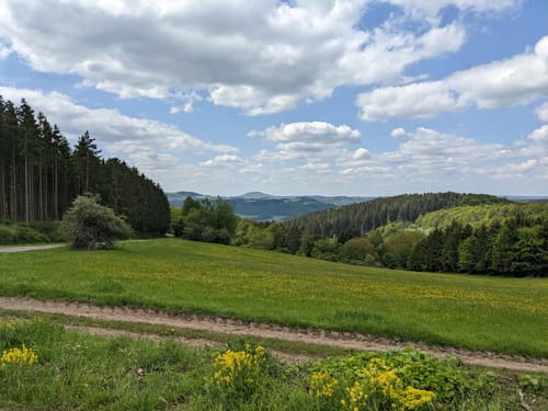 Über die Höhen des Ommelbachtals
