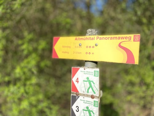 Altmühltal-Panoramaweg Etappe 9: Walting - Kipfenberg