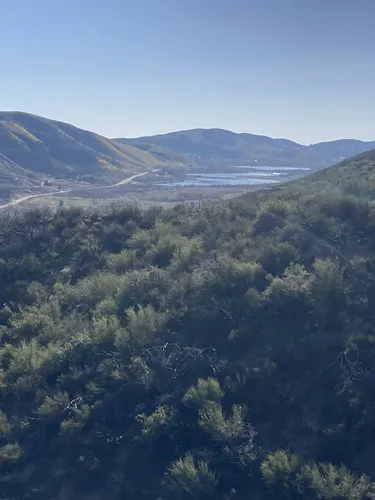 Map of Lake Trails in Lake Hughes