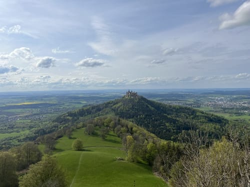 Zollernburg-Panorama (Traufgang)