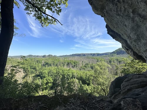 Kuhstall und Lichtenhainer Wasserfall