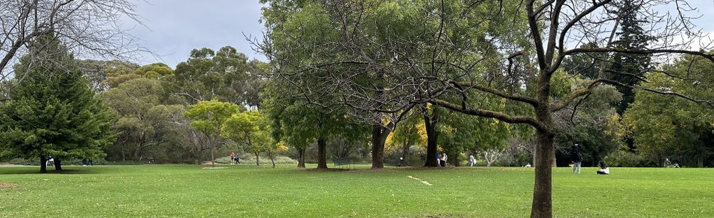 are dogs allowed in the adelaide botanic gardens