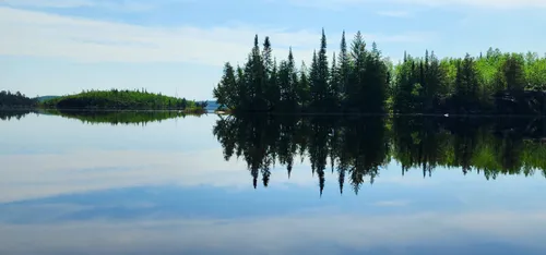 Boundary waters hiking outlet trails