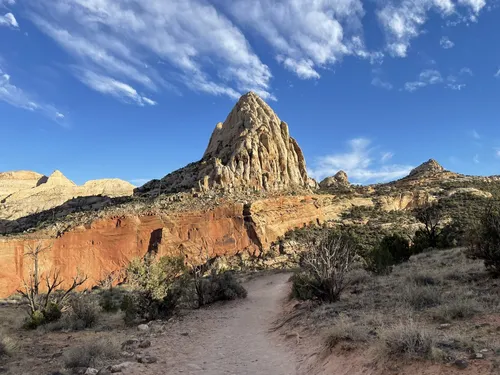 Hiking trails capitol outlet reef national park