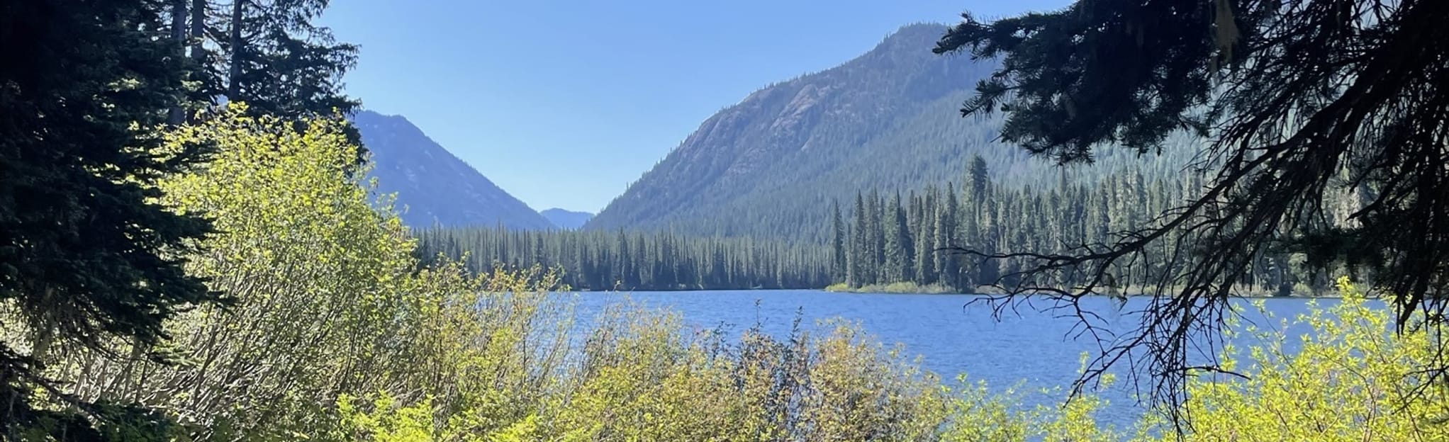 Spade Lake and Venus Lake via Waptus River Trail 379 foto Washington