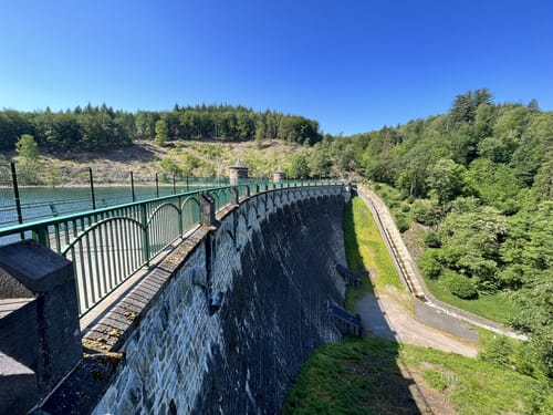 Aus Brachhausen zur Sengbachtalsperre