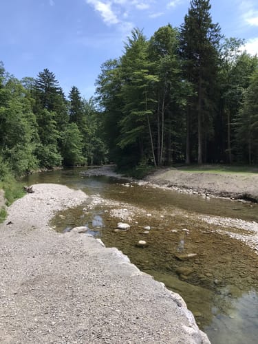 Rundweg entlang der Prien durch das Eichental