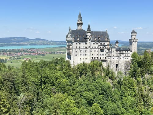 Schloss Neuschwanstein (Sommerweg) - Marienbrücke - Pöllat Wasserfall