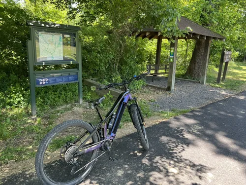 bike trails with shade near me