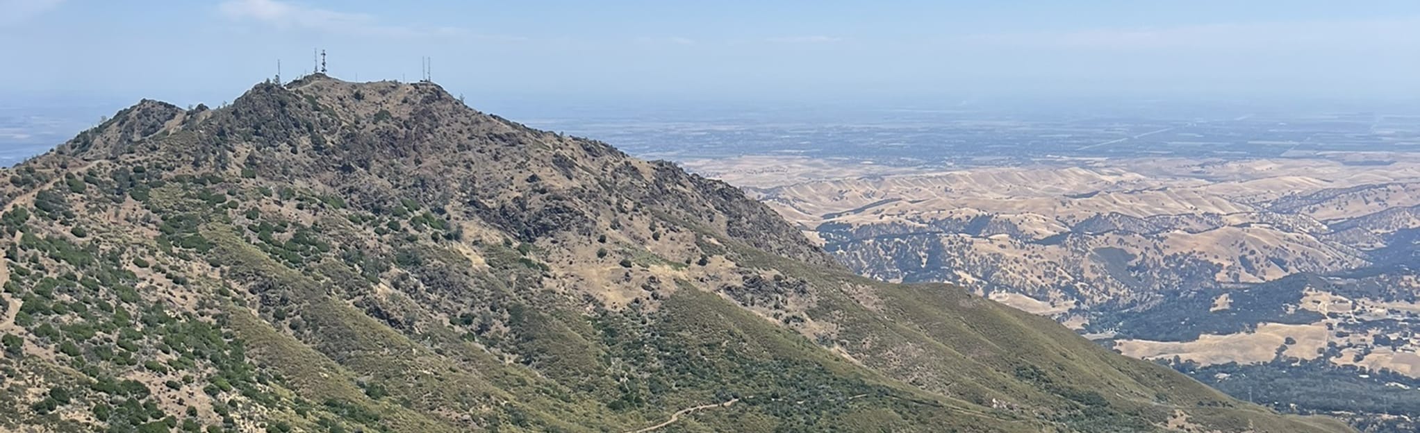 Mount Diablo and North Peak Trail, California 244 Reviews, Map