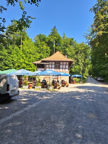 Dörrmorsbach - Pfaffenberg - Hohe-Wart-Haus