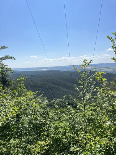 Langer Berg, Lositz und Preilipper Kuppe ab Cumbach