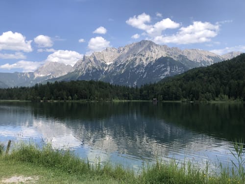 Lainbach Wasserfall und Lautersee