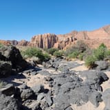 Butterfly, Lava Flow Overlook, West Canyon Road and Petrified Dunes ...