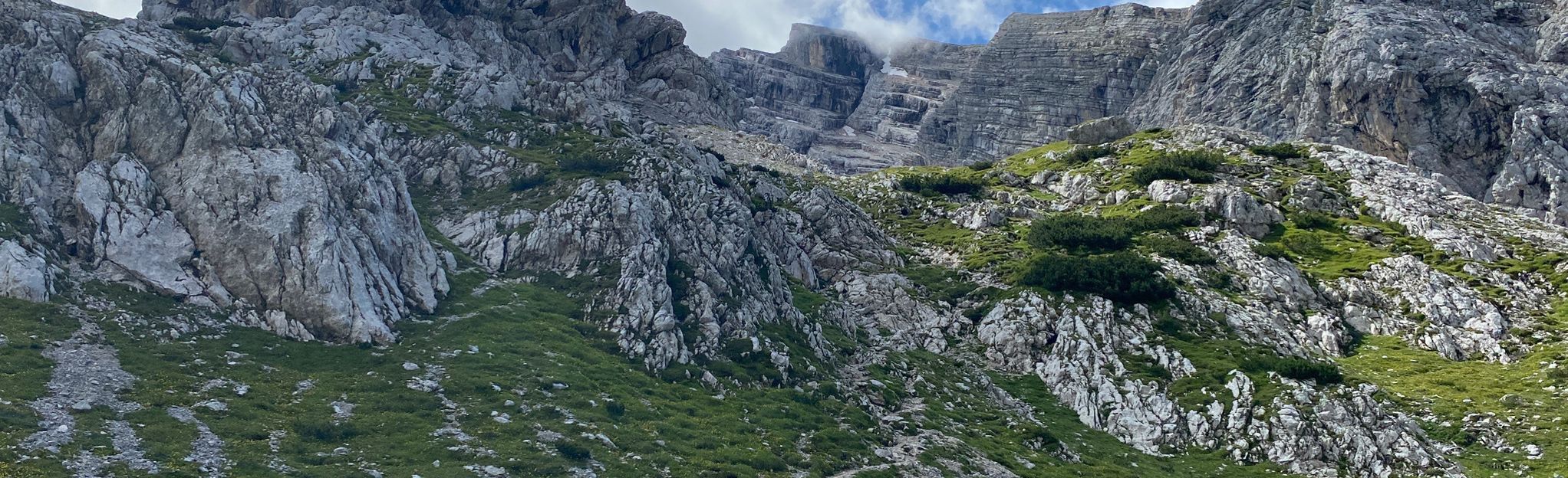 Alta Via 5 Dolomites, Segment VI: Bivouac Voltolina - Rifugio Galassi ...