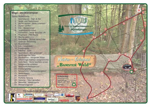 Naturerlebnisweg Bamster Wald
