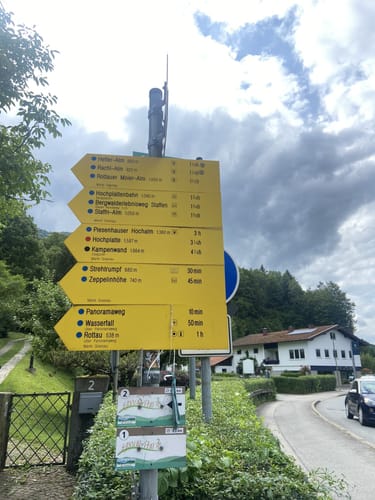 SalzAlpenSteig Etappe 1: Prien am Chiemsee - Grassau