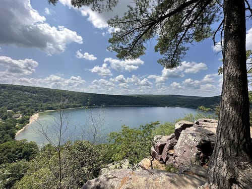 Devil's lake state 2024 park hiking trails