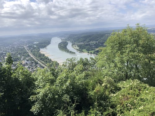 Königswinter - Drachenfels - Milchhäuschen -  Hirschburg