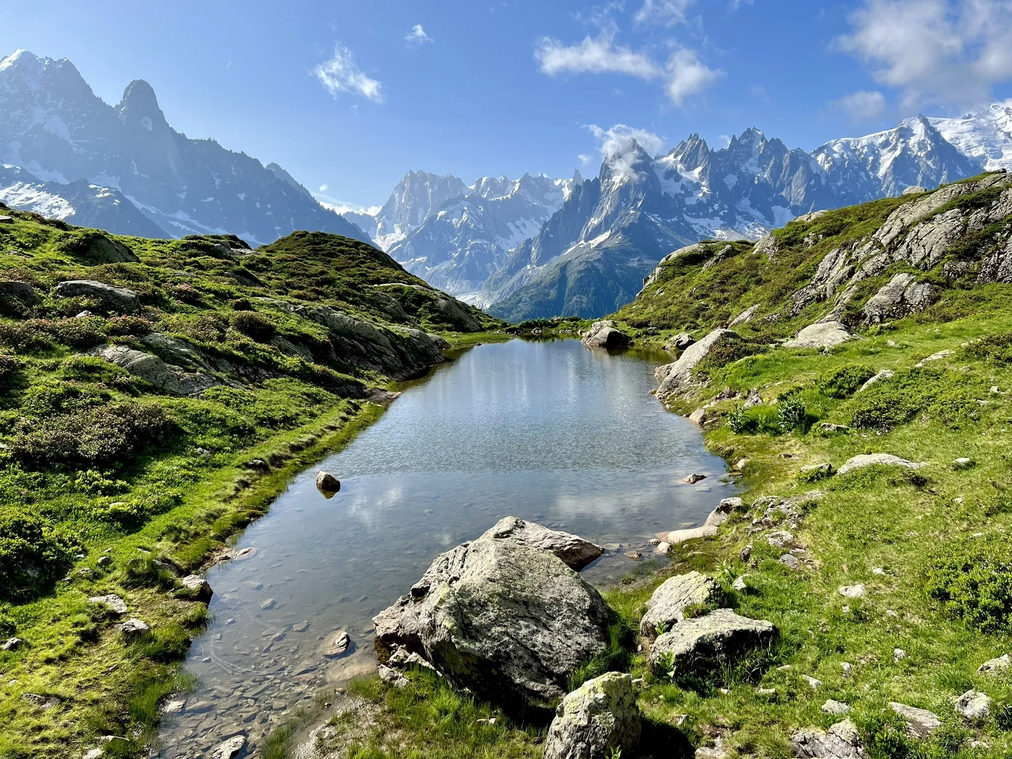 Photo of a trail from Michael Rapatz with title Grand Balcon Sud - Le Lac Blanc