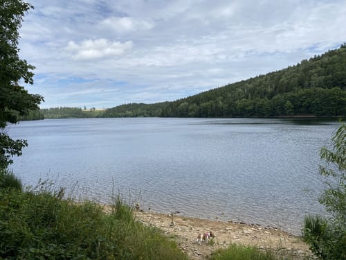 Runde um Talsperre Klingenberg