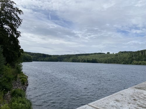 Runde um Talsperre Klingenberg
