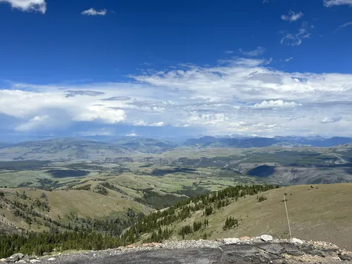 Mt washburn trail outlet yellowstone