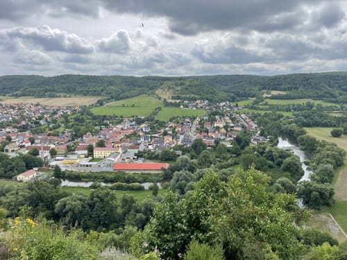 Von Porstendorf über die drei Schlösser von Dornburg