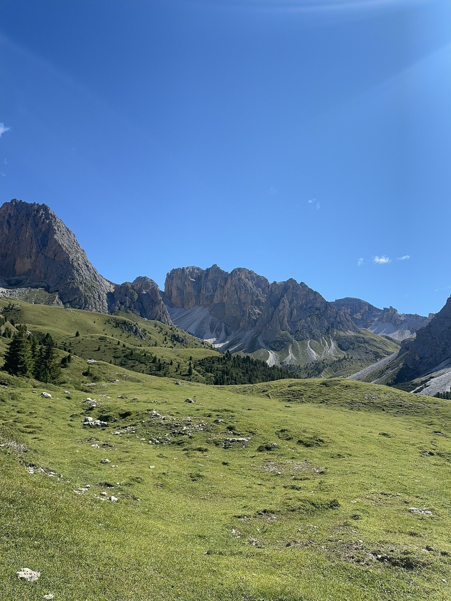 Family hike to the Pieralongia mountain pasture