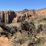 Butterfly, Lava Flow Overlook, West Canyon Road and Petrified Dunes ...