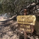 Mount Lowe Trail Camp and Inspiration Point via Mount Lowe