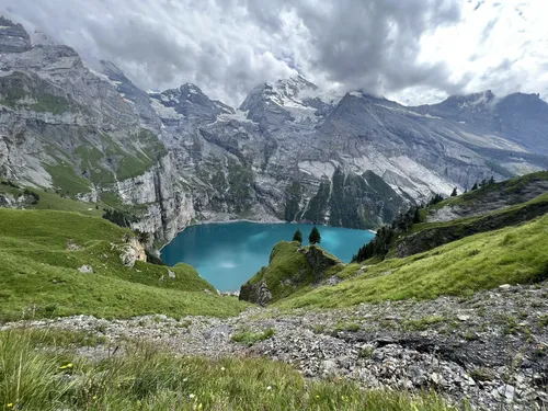 The best hiking route in Swiss Alps