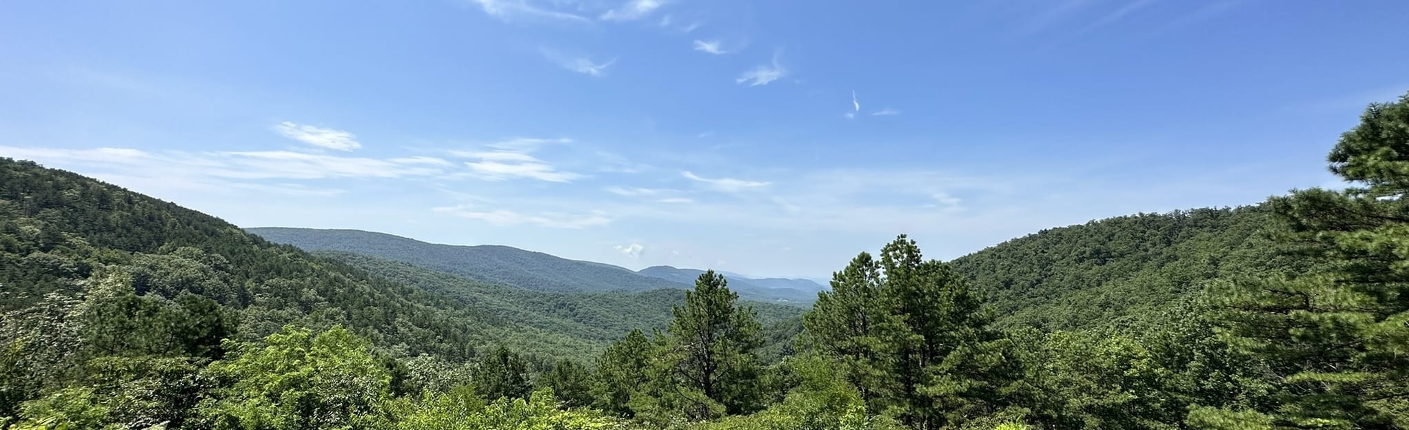 Jarman Gap to Sawmill Overlook 314 foto's Virginia Wandelen