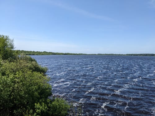 Bederkesaer See und Flögelner See ab Burg Bederkesa