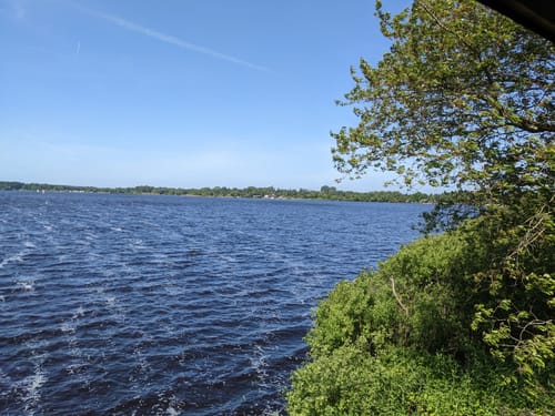 Bederkesaer See und Flögelner See ab Burg Bederkesa