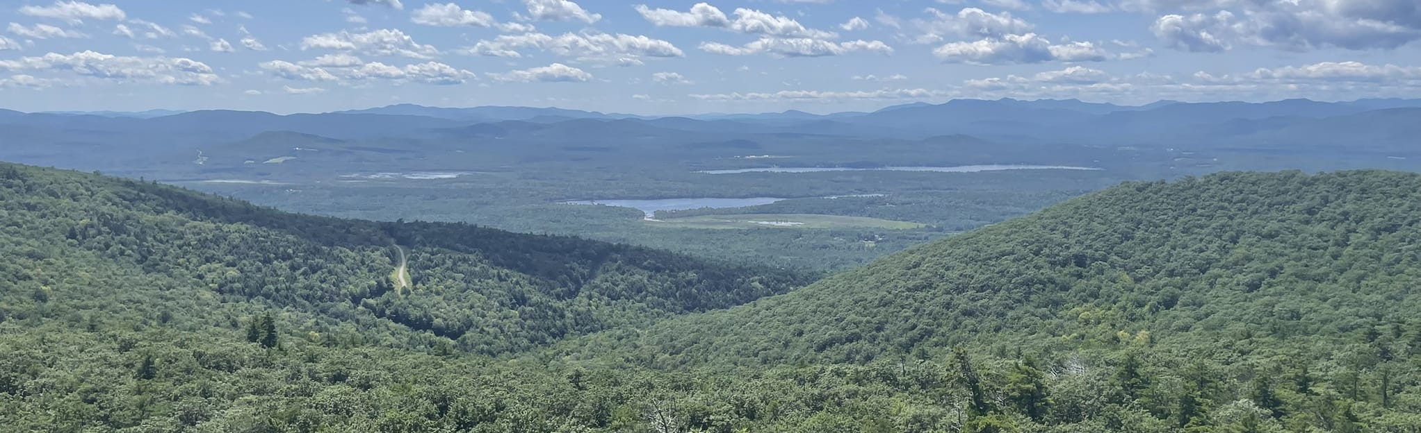 Pleasant Mountain via Bald Peak, Sue's Way, and North Ridge Trail 1.