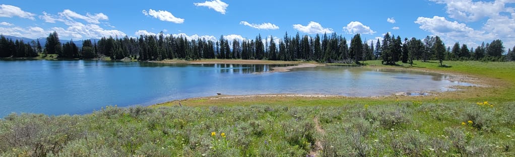 Storm point outlet hike yellowstone