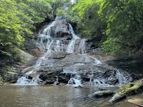 Fall Creek Waterfall via Tobacco Pouch Road Trail, Georgia - 552 Reviews,  Map