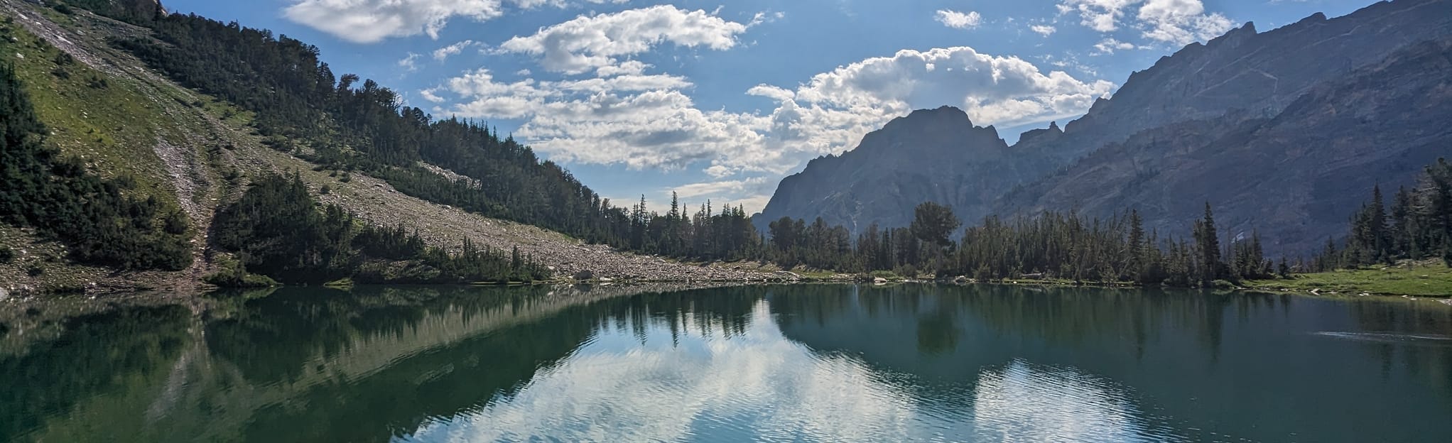 Holly Lake via Leigh Lake Trail to Paintbrush Canyon Trail 2.071 foto