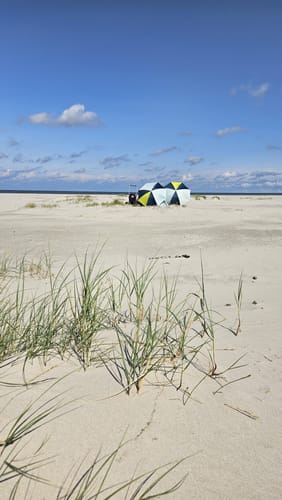 Östliches Juist über Deichpromenade