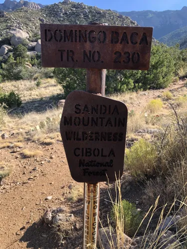 Photos of Domingo Baca Trail #230 - New Mexico